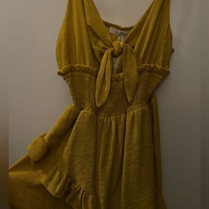 A cute yellow romper/dress